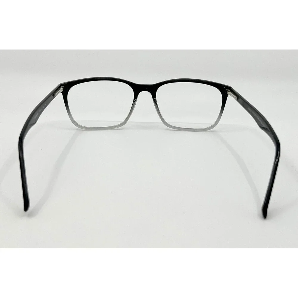 Randy Jackson Eyeglass Frames Mens Black Grey Ombre Signature 3018 53-17-145